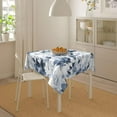thumbnail image 5 of Fall Tablecloth Round 60 Inch, Pumpkin Maple Leaves Tablecloths Tablecloths Outdoor Polyester Thanksgiving Autumn Table Cover for Holiday Party Picnic Dinner Decor, 5 of 5