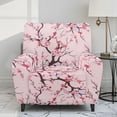 thumbnail image 2 of Jiueut Cherry Blossom Pattern Recliner Chair Cover, Anti-Slip Couch Cover Comfortable Sofa Slipcover for Universal Fit for Most Recliners, 2 of 7
