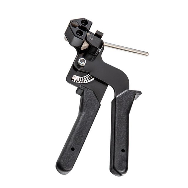 EZLIFE Kabel-Edelstahl-Kabelbinder, Stahlzange, Reißverschluss-Schneider, Sp Deco H9W0