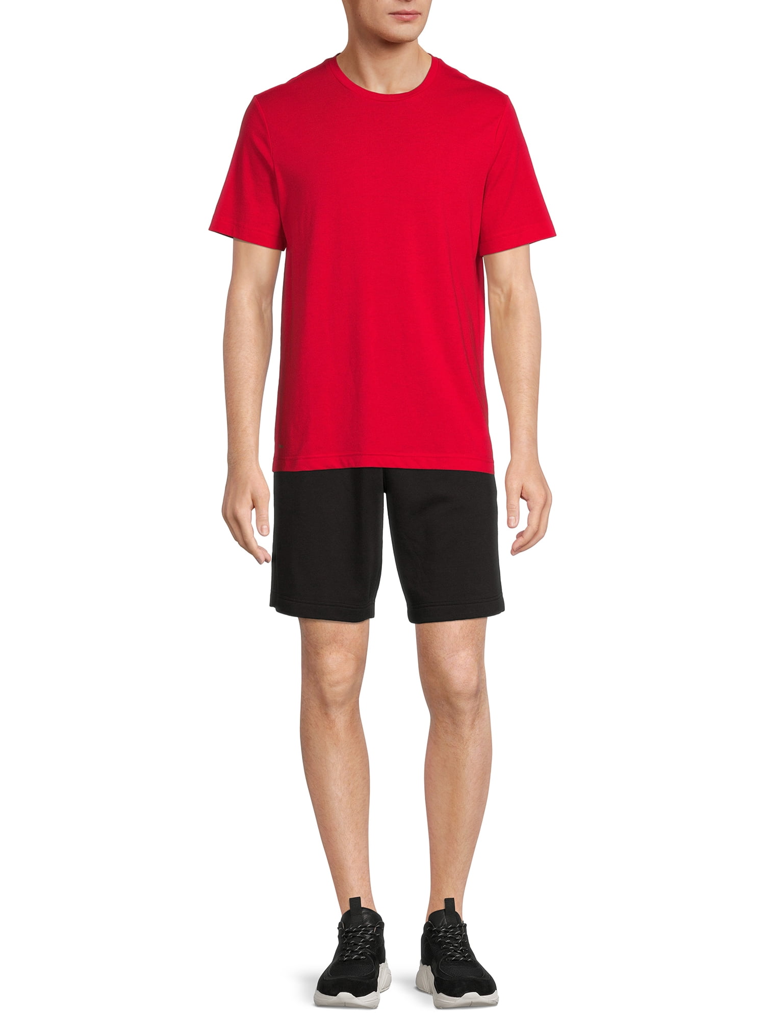 Athletic Works Men's and Big Men's Active Tee Set, 2-Pack, Sizes up to 5XL