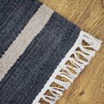 thumbnail image 6 of Rugsotic Carpets Handmade Rugs Hand Woven Kilim Rectangle 8'x10' Charcoal Cream Wool for Indoor Use, 6 of 8