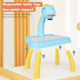 thumbnail image 3 of Kids Drawing Projector Table - Mini Trace Draw Projector Toy (Yellow Giraffe), 3 of 7
