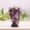 Amethyst, variant on MATROOY 10pcs 1.5inch Charms Stone Carved Crystal Guardian Reiki Healing Angel Figurines-larvikite