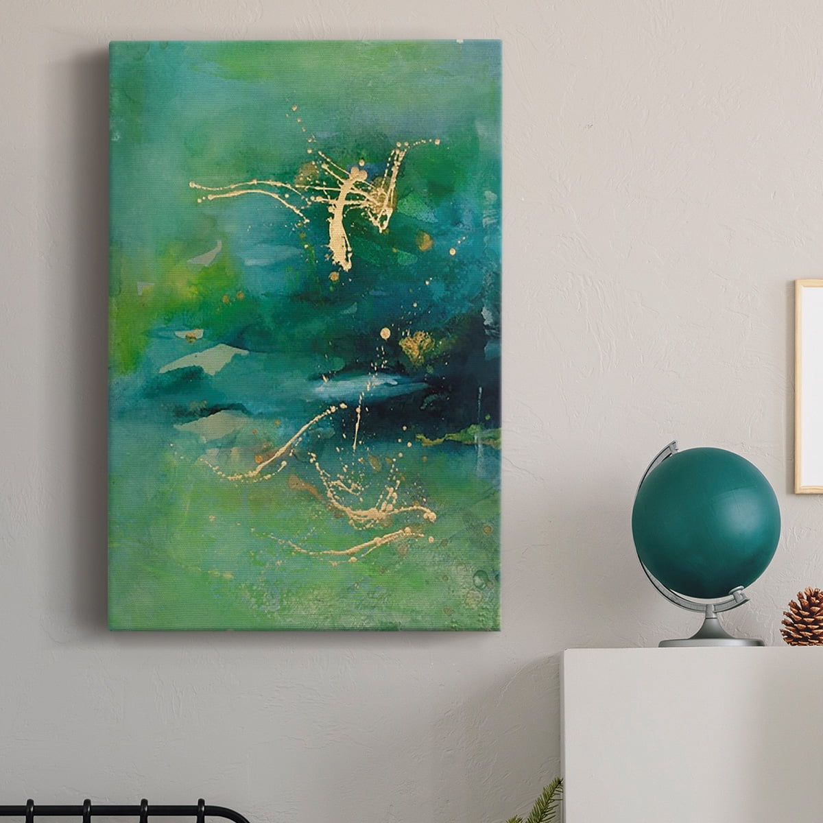 Peaceful Diptych II Premium Gallery Wrapped Canvas - Ready to Hang