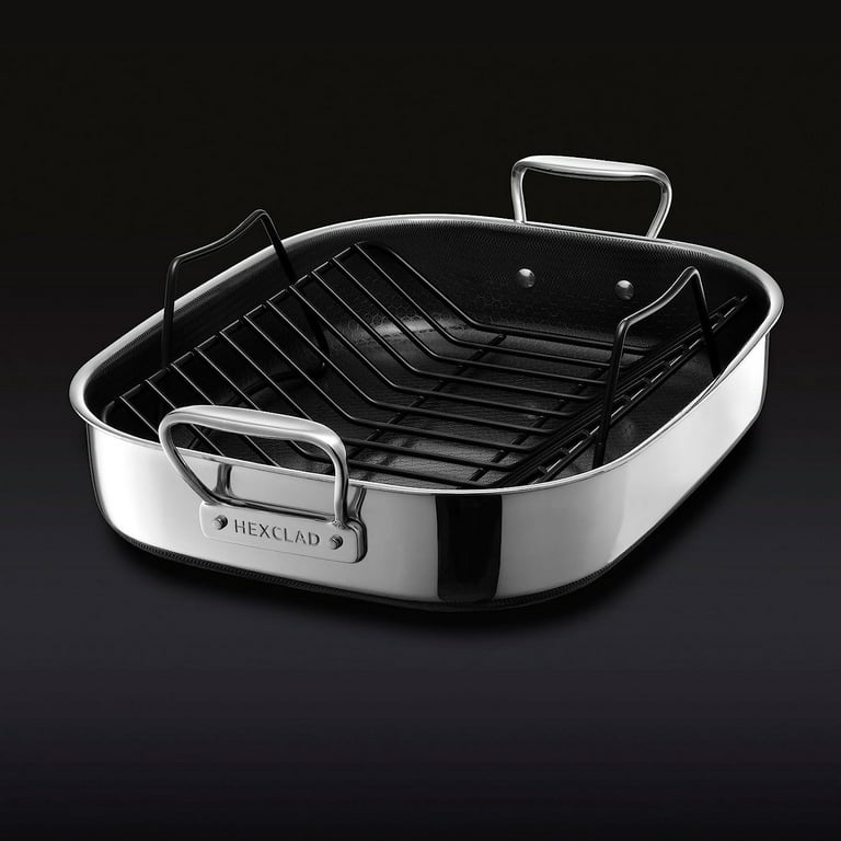 All-Clad Stainless-Steel Roasting Pan with Rack
