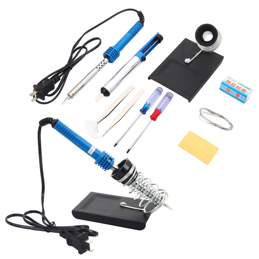Ktaxon 9 in 1 Electric Rework Soldering Iron Tool Kit Set, Including Electronic 60W 110V... by Interfave