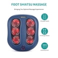 thumbnail image 2 of Masajeador de pies Nekteck Shiatsu con calefacción eléctrica y Heat Blue, 2 of 9