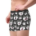 thumbnail image 2 of Balery HUSKY Face Calzoncillos bóxer para hombre, ropa interior de algodón suave y transpirable con cinturilla de nailon-Small, 2 of 5