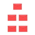 thumbnail image 2 of ZheElen Felt Folder Organizer For Artists Crafters And Sewers File Document Bag File Folders File Storage Organized Clutter-free red 5Set, 2 of 6