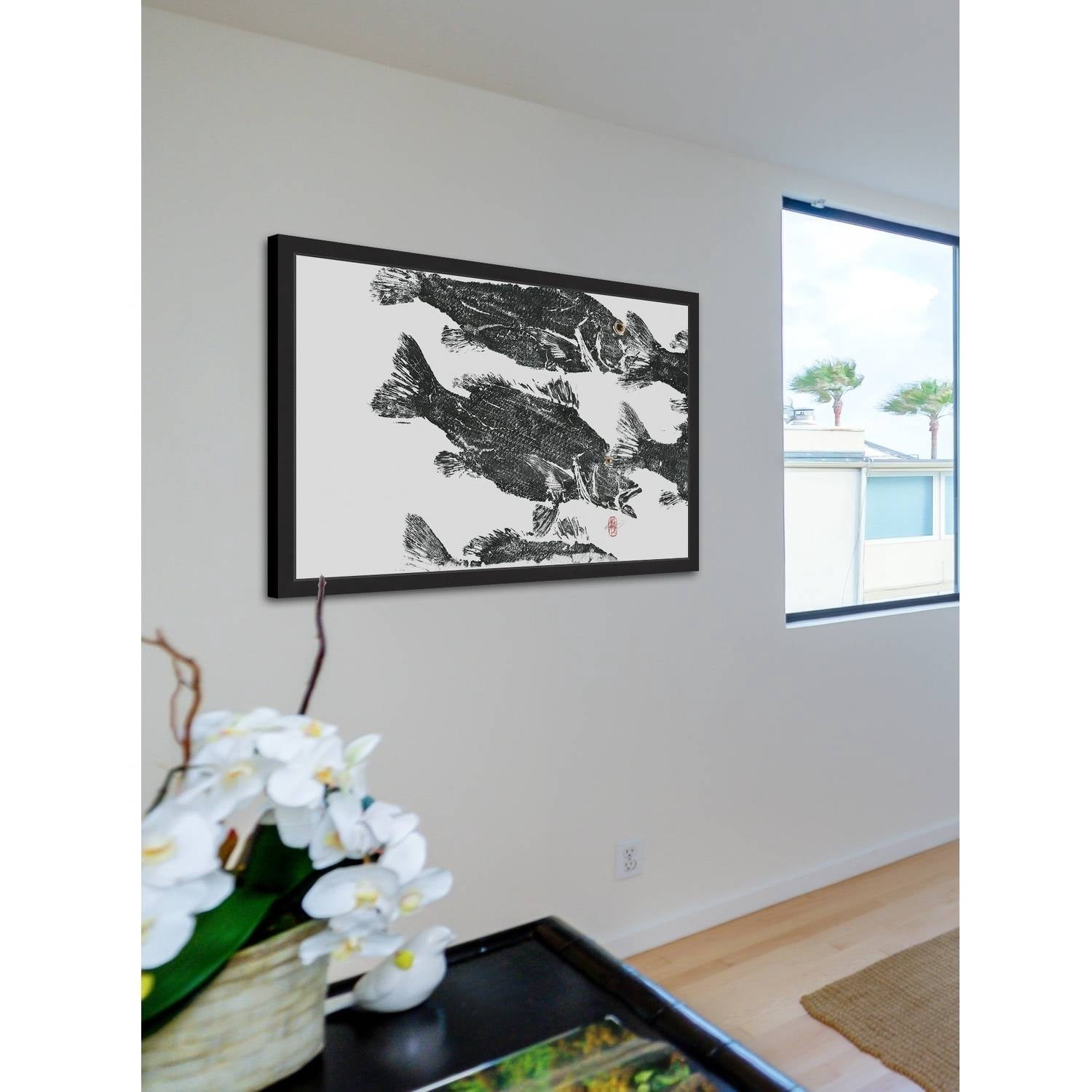 Marmont Hill "Snappers" Framed Painting Print