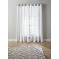 thumbnail image 4 of Better Homes & Gardens Slub Sheer Single Window Curtain Panel, 4 of 9