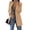 Khaki, variant on Langwyqu Womens Casual Blazers Open Front Lapel Collar Work Office Jacket