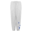 thumbnail image 4 of ICHUANYI Clearance Womens Elastic Waist Buttons Printing Thin Stretch Skinny Pants Trousers(Blue, L) ICHUANYI WER2023081001068, 4 of 4