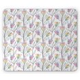 thumbnail image 1 of Abstract Mouse Pad, Vibrant Tones Colored Different Floral Pattern Nursery Theme Image, Rectangle Non-Slip Rubber Mousepad, Multicolor, by Ambesonne, 1 of 2