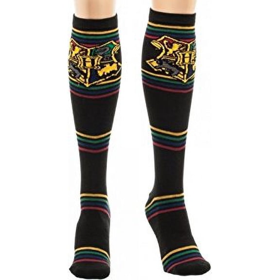 Harry Potter Hogwarts Crest Knee High Socks