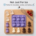 thumbnail image 6 of Eolstice Halloween Ghost Pumpkin Silicone Mold, 2-in-1 Ice Mold Tray and Dessert Baking Pan, Mini Ghost Chocolate Candy Mould, 6 of 6