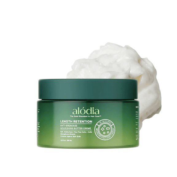 ALODIA Anti-Breakage Nourishing Hair Styling Butter Crème (8.5floz/250ml) | Length Retention For Healthy Waves, Curls & Coils