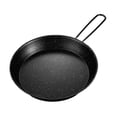 thumbnail image 3 of DYNWAVECA Camping Frying Pan Wok Pan Kitchen Cookware Lightweight Cookware Tableware Non Stick for Outdoor Cooking Picnics Home Kitchen 20cm, 3 of 10