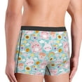 thumbnail image 4 of Kdxio Men's Boxer Briefs with Love You Rabbit Print - Comfortable and Breathable Underwear for Everyday Wear, 4 of 7