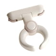 thumbnail image 3 of Soporte de baño para bebé, soporte ergonómico plegable para bañera, accesorio de baño con asas suaves, ideal para bebés y niños. Marrón, 3 of 7