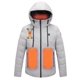 thumbnail image 1 of Chaquetas y abrigos casuales de manga larga con capucha, con USB, temperatura constante, calefactables, resistentes al viento, talla grande, para hombre y mujer, invierno, 4 unidades, 1 of 4