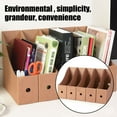 thumbnail image 5 of RYUJNDK 8 Pcs File Storage Box Document Organizers Box File Holders Cardboard Box Document Rack for Document Organization, 5 of 10