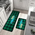thumbnail image 3 of Xsinufn Sunflower Farmhouse Kitchen Rugs Set 2 Piece Colorful Fall Flowers Decorative Rug for Kitchen Low-Profile Floor Mats Decorations for Home Kitchen (17"x48"+17"x24"), 3 of 5