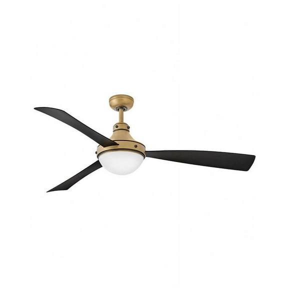 Hinkley Lighting - Oliver - 3 Blade Ceiling Fan with Light Kit In Traditional