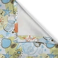 thumbnail image 4 of Ambesonne Sea Shells Valance Pack of 2, Retro Beach Pattern, 54"X12", Multicolor, 4 of 5