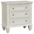 thumbnail image 5 of Sandy Beach 5-piece California King Bedroom Set Cream White, 5 of 18