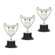 thumbnail image 3 of Minitrofeos decorativos para niños, adornos pequeños, copas de trofeo, juguete de escritorio para juegos, accesorios de recompensas, partido de Plata, 3 of 8