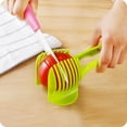 thumbnail image 4 of GEN Tomato Slicer ,Multifunctional Handheld Tomato Round Slicer Fruit Vegetable Cutter,Lemon Shreadders Slicer, 4 of 4