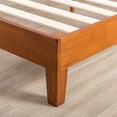 thumbnail image 4 of Crown Comfort Grand Solid Wood 12-inch Platform Bed Frame by  Cherry Twin, 4 of 5