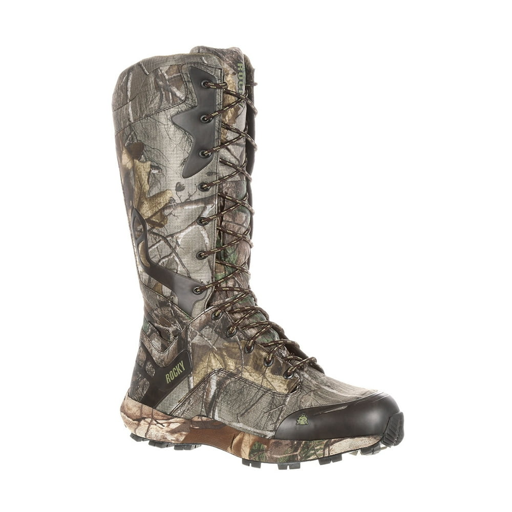 Rocky Men's 16'' Hunting Lace up Outdoor Boots Camouflage Nylon