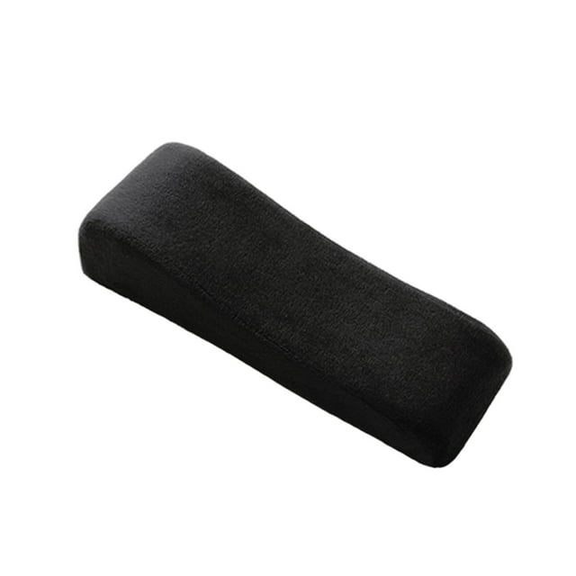 2x almohadillas gruesas y cómodas mejoradas para reposas para sillas de oficina, cojín de espuma viscoelástica para el apoyo del codo, cojín para Negro A Baoblaze Pastillas de reposabrazos de espuma de memoria