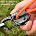 thumbnail image 3 of LJNYFDC Adjustable Rope Tensioner Tent Rope Tensioner Core Lanyard Adjuster Portable Universal Auto Outdoor Equipment Tool, 3 of 7