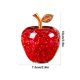 thumbnail image 3 of Adorno De Manzana De Cristal 1 pieza de adorno de manzana de cristal rojo personalizado,regalo de Nochebuena para amigos y familiares,decoración navideña para el hogar. Rkxzt, 3 of 9