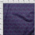 thumbnail image 2 of oneOone Silk Tabby Fabric Swirl Block Print Fabric BTY 42 Inch Wide, 2 of 4