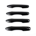thumbnail image 3 of Para Toyota Prius 50 2016 2017 2018 2019 2020 XW50 ABS cromo fibra de carbono negro manija de la puerta cubiertas molduras accesorios de estilo de coche, 3 of 5