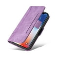 thumbnail image 5 of Dteck Fit for Apple iPhone XS Max 6.5 inch Wallet Phone Case with Wrist Strap,Shockproof Premium PU Leather Magnetic Clasp ID Credit Card Holder Slots Flip Stand Protective Phone Cover,Purple, 5 of 15