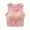 Pink, variant on Uaswgudfs Womens U Back Sports Shaping Bras Padded High Neck Crop Workout Cotton Tank Tops