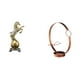 thumbnail image 1 of Figura De Caballo De Resina Moderna, Centro De Mesa Y Soporte De Metal Para Botellas De Vino, Organizador Para Sala De Estar, Oficina, Estante Decorativo, Exhibición, 1 of 8