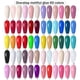 thumbnail image 4 of 6PCS Solid-Color One-Step Nail Polishs Glue Set High Pigmented DIY Gel Nails Polish for Women Girls, 4 of 5