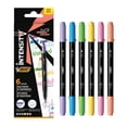 thumbnail image 2 of Resaltador Bic Intensity Marcatextos Duo Pastel 6 Piezas, 2 of 4