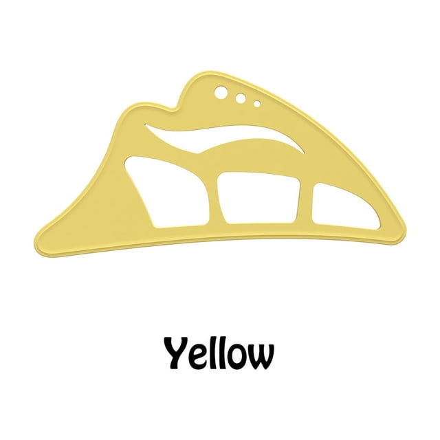 Eyeshadow Application Template Tool Kit, Reusable Makeup Stencil for Perfect Eyeliner & Blending, Beginners Friendly