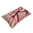 thumbnail image 2 of Haiem Pillowcase for Hair and Skin Queen - Retro Bow Printed Soft Pillowcase with Envelope Closure-20"x30", 2 of 8