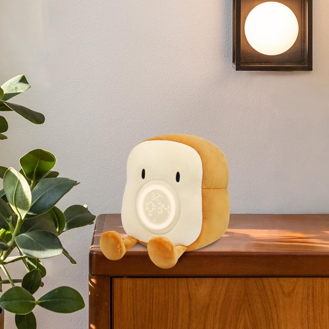 Reloj despertador con luz nocturna Macarena USB dibujos animados