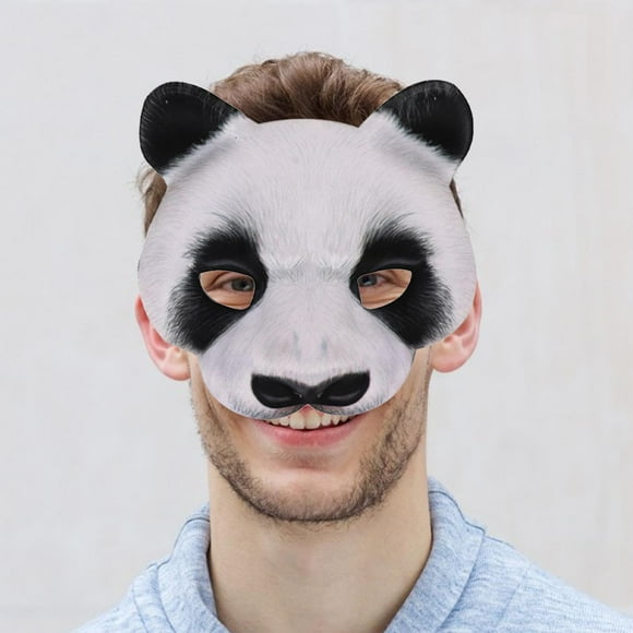 Panda Cosplay Half for Men Women Animal Themed Party Prom
