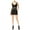 Black - jetblack, variant on Womens Green Low Cut Sleeveless V Neck Romper Size: 10
