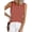 Striped Rust White, variant on Women's Trendy Tank Tops Crochet Summer Spring Striped Sweater Vest Cas